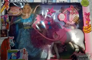 Кукла Барби с лошадкой