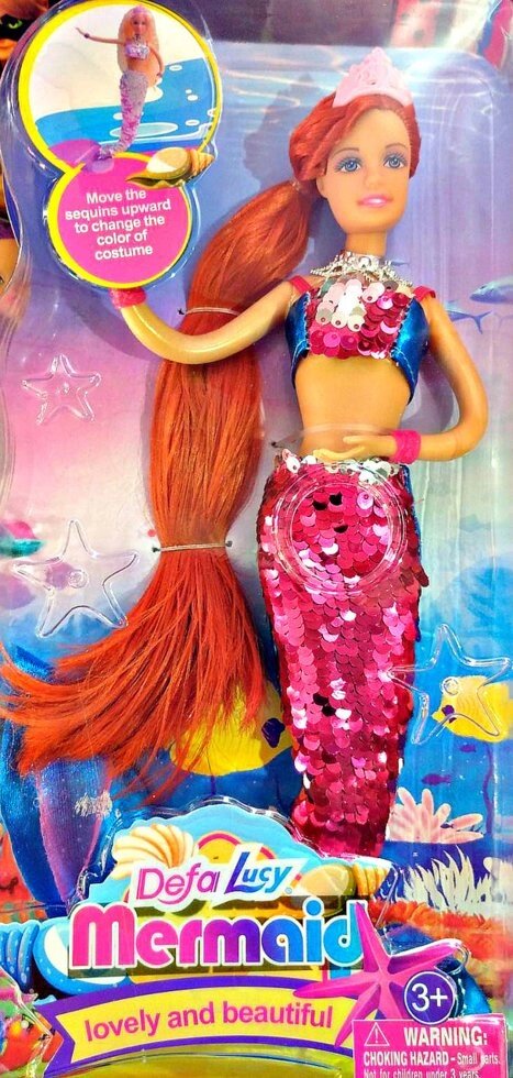 Кукла Defa Lucy Русалка Ариэль 29 см 8433 от компании Интернет магазин детских игрушек Ny-pogodi. by - фото 1