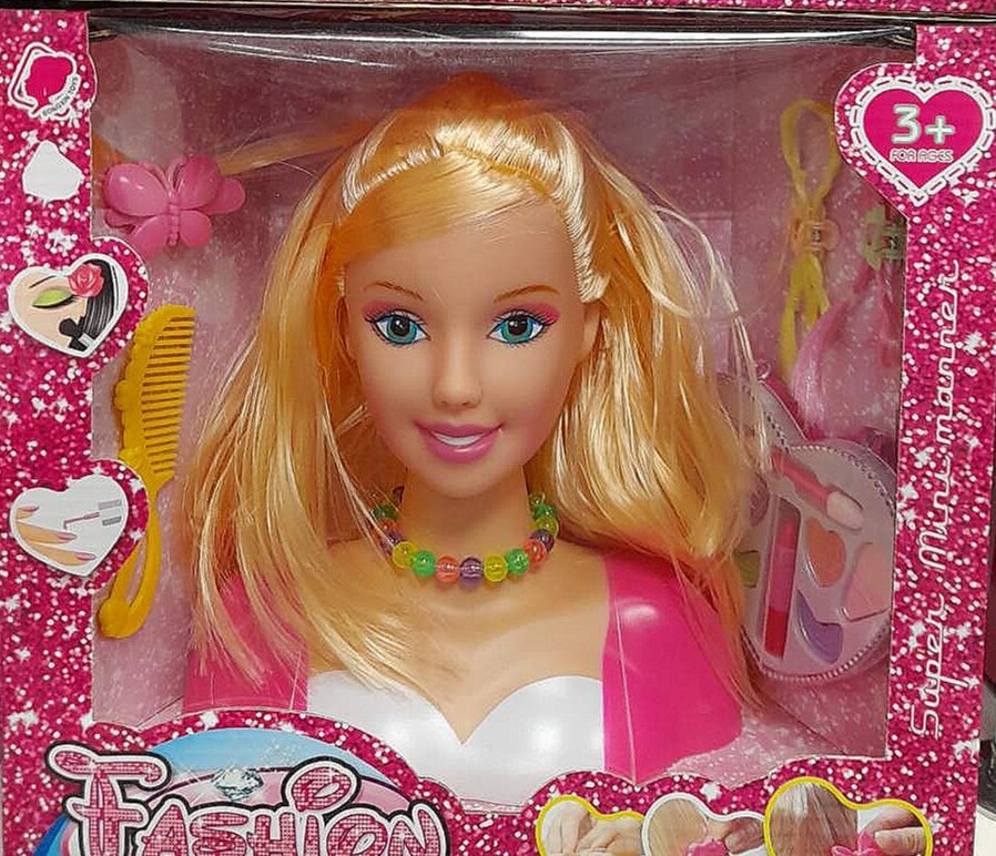 Кукла манекен с косметикой для причесок, макияжа и маникюра 188 от компании Интернет магазин детских игрушек Ny-pogodi. by - фото 1