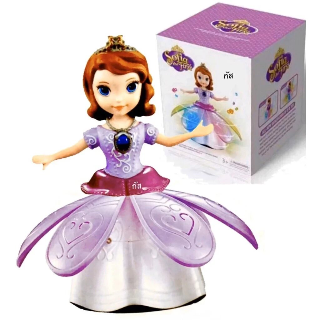 Кукла принцесса София 24 см, танцует кружится, подвижные детали, музыка, свет, LD-131D от компании Интернет магазин детских игрушек Ny-pogodi. by - фото 1