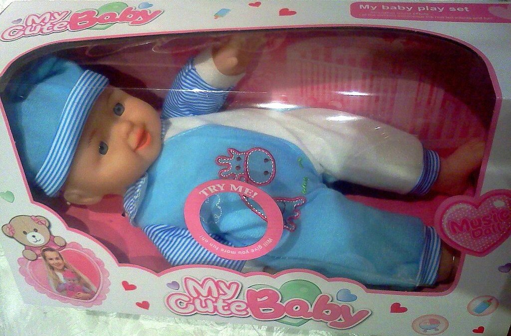 Кукла пупс музыкальная от компании Интернет магазин детских игрушек Ny-pogodi. by - фото 1