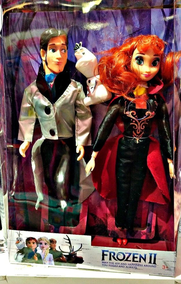 Куклы «Холодное сердце»  Frozen  Кристоф Анна и олаф арт. 137 от компании Интернет магазин детских игрушек Ny-pogodi. by - фото 1
