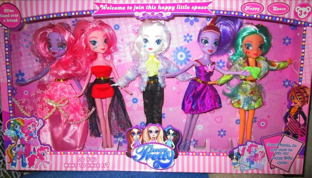 Куклы  понивилль (5 в 1) от компании Интернет магазин детских игрушек Ny-pogodi. by - фото 1