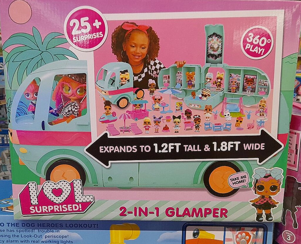 Лол lol автобус  с куклой Lol Glamper 45 см c 25 сюрпризами от компании Интернет магазин детских игрушек Ny-pogodi. by - фото 1