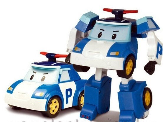 Машинка-трансформер Поли - - Robocar Poli Робокар от компании Интернет магазин детских игрушек Ny-pogodi. by - фото 1