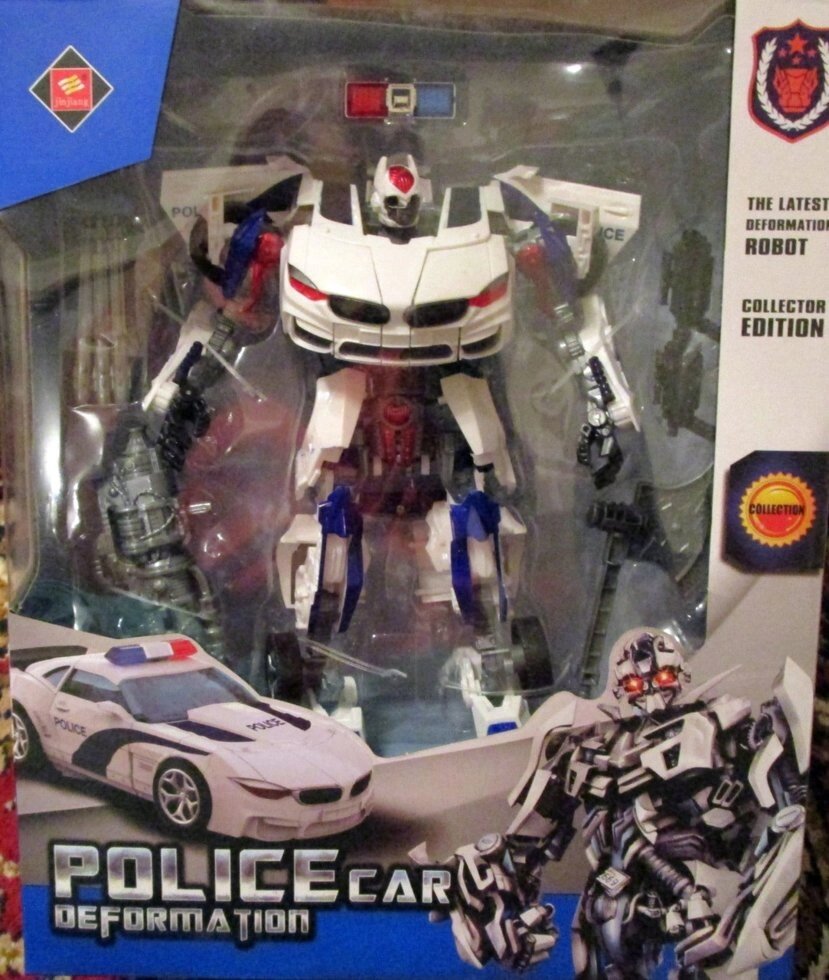Машинка-трансформер полиция -BMW от компании Интернет магазин детских игрушек Ny-pogodi. by - фото 1