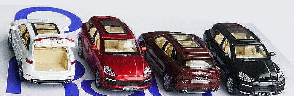 Металлическая машинка Porsche Cayenne Порш Кайен открываются двери, капот, багажник, горят фары, 15 см. DH от компании Интернет магазин детских игрушек Ny-pogodi. by - фото 1