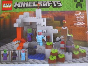 Minecraft (майнкрафт) детский конструктор 262 дет