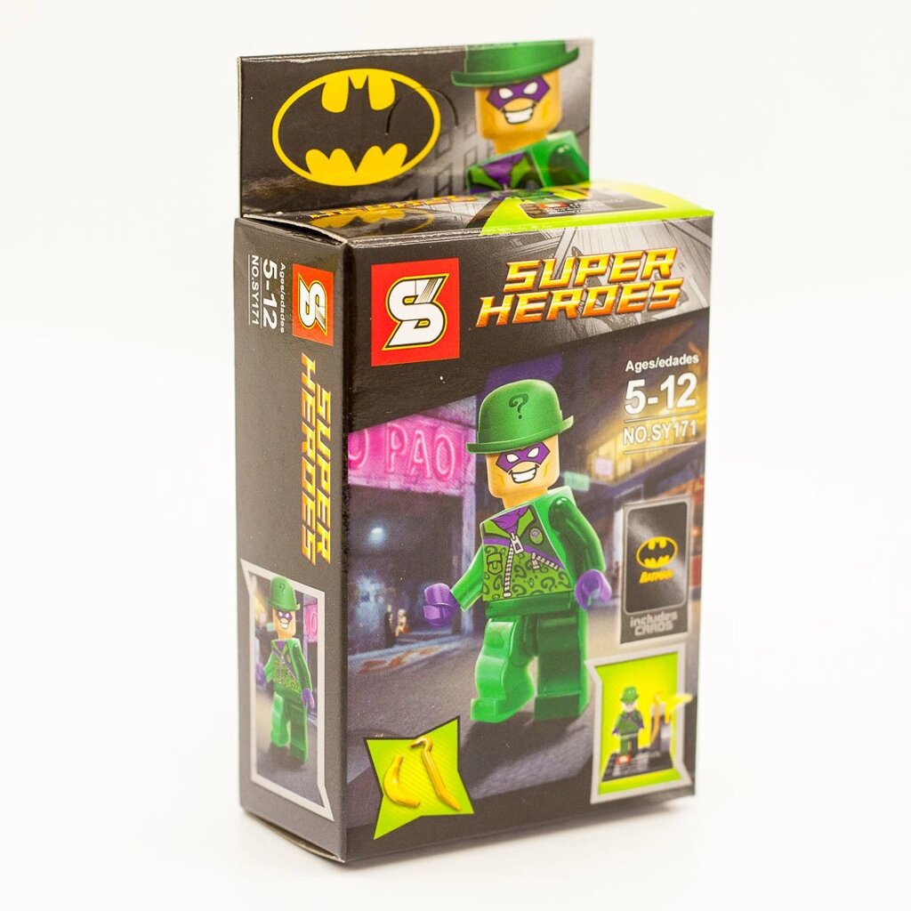 Минифигурка-аналог LEGO Супергерои Batman: арт. SY171-5 от компании Интернет магазин детских игрушек Ny-pogodi. by - фото 1