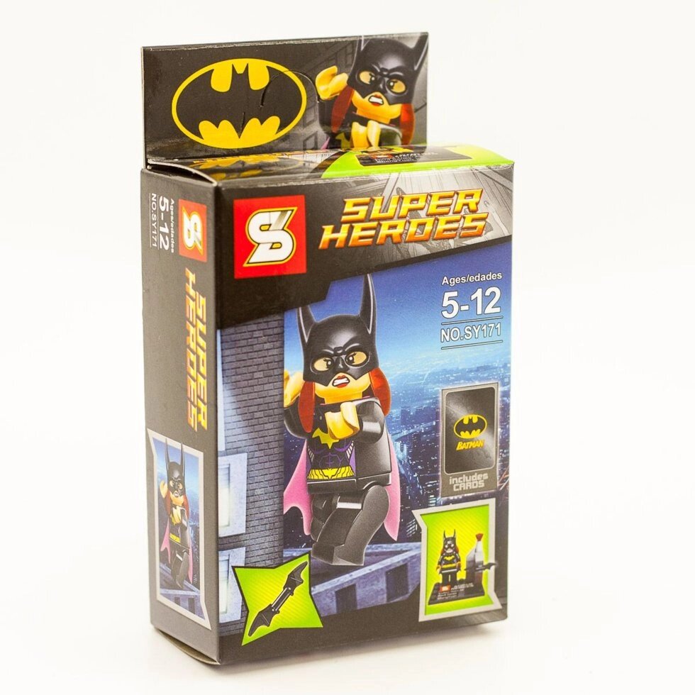 Минифигурка-аналог LEGO Супергерои Batman: арт. SY171-6 от компании Интернет магазин детских игрушек Ny-pogodi. by - фото 1