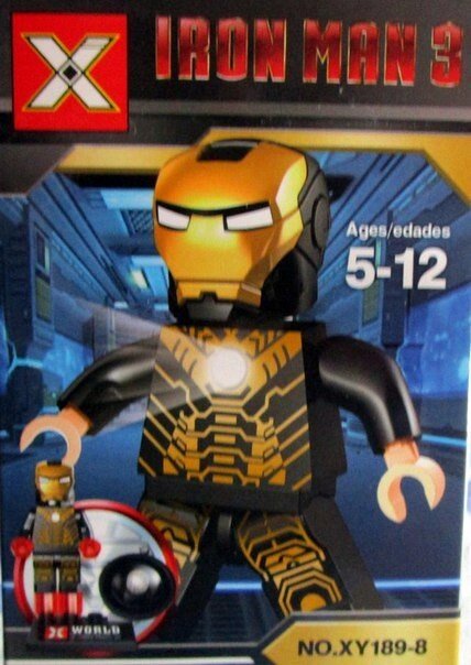 Минифигурка лего  Iron Man 3 от компании Интернет магазин детских игрушек Ny-pogodi. by - фото 1