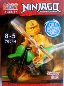 Минифигурка ninjago skylor (скулар) на мотоцикле арт. 76044