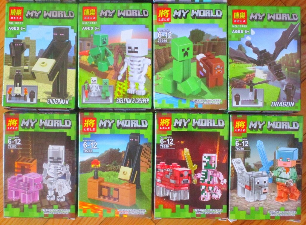 Минифигурки Лего майнкрафт  lego minecraft 2  в 1 от компании Интернет магазин детских игрушек Ny-pogodi. by - фото 1