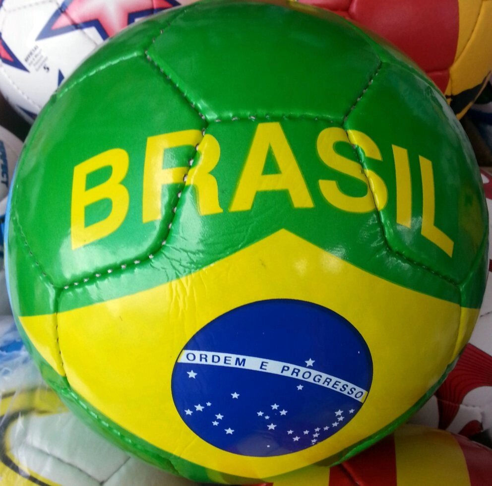 Мяч футбольный Brasil. от компании Интернет магазин детских игрушек Ny-pogodi. by - фото 1