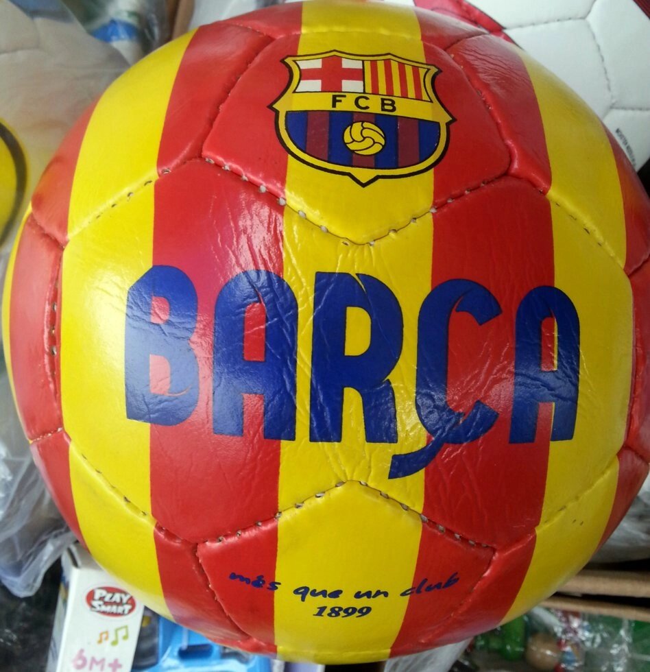 Мяч футбольный детский № 5 барселона от компании Интернет магазин детских игрушек Ny-pogodi. by - фото 1