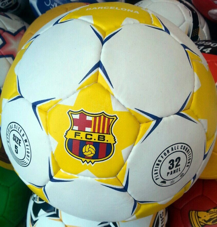 Мяч  футбольный FC BARCELONA барселона от компании Интернет магазин детских игрушек Ny-pogodi. by - фото 1