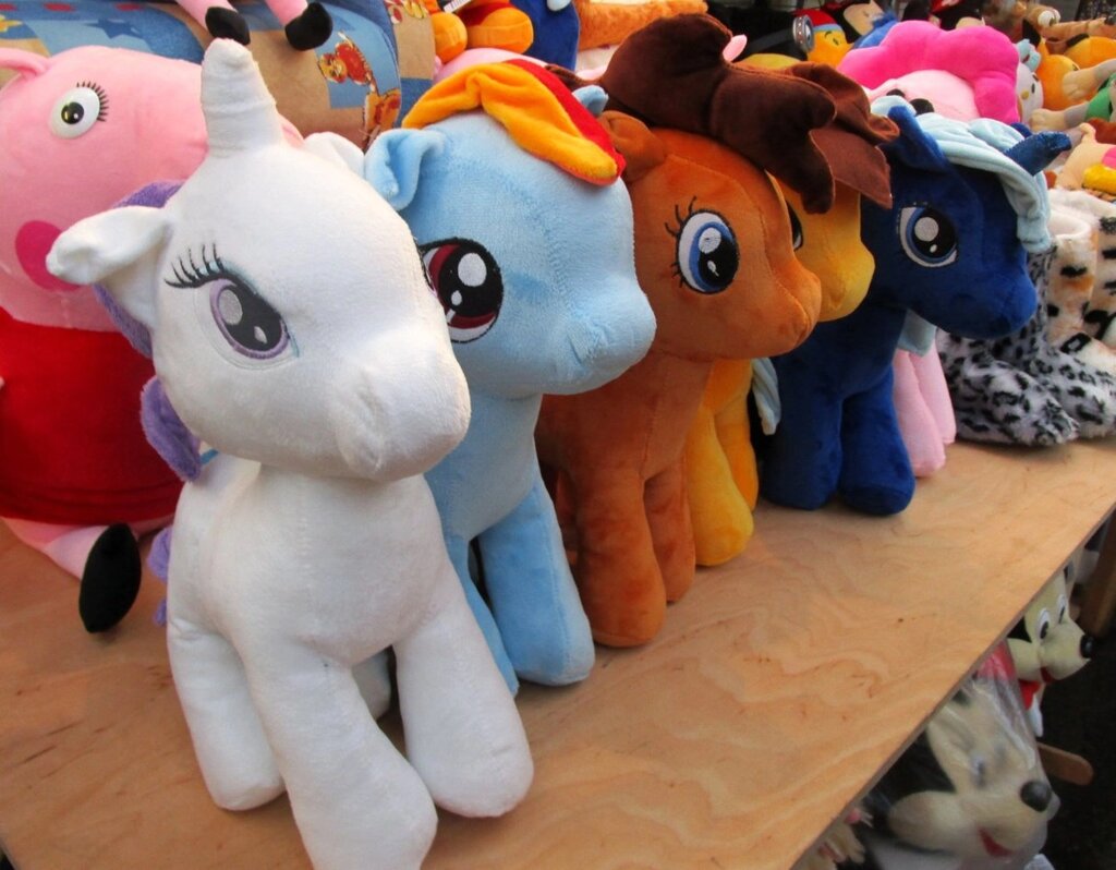 Мягкая пони my little pony  35см в ассортименте от компании Интернет магазин детских игрушек Ny-pogodi. by - фото 1