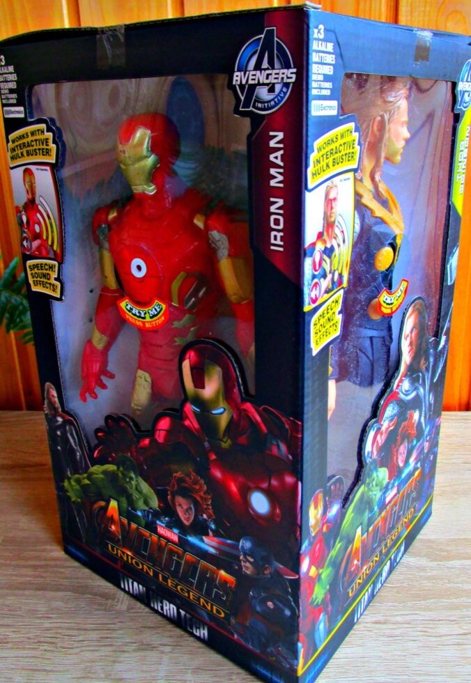 Набор "Avengers super heroes "супергероев 4 в 1"свет+муз" от компании Интернет магазин детских игрушек Ny-pogodi. by - фото 1