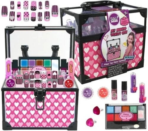 Набор детской игровой декоративной косметики в чемоданчике для девочек / набор косметики Код: 22767