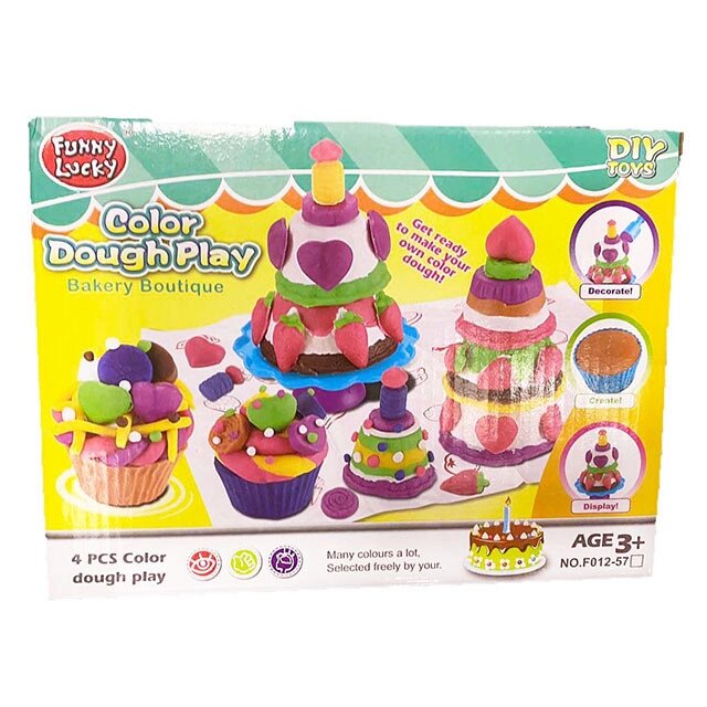 Набор для лепки Color Dough Play Кондитерская F012-57 от компании Интернет магазин детских игрушек Ny-pogodi. by - фото 1
