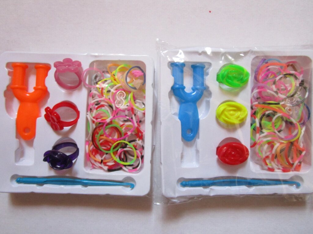 Набор для плетения резинок ( 3кольца от компании Интернет магазин детских игрушек Ny-pogodi. by - фото 1