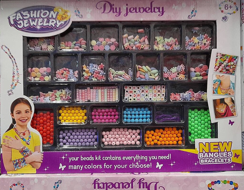 Набор для плетения украшения из бисера для девочек от компании Интернет магазин детских игрушек Ny-pogodi. by - фото 1