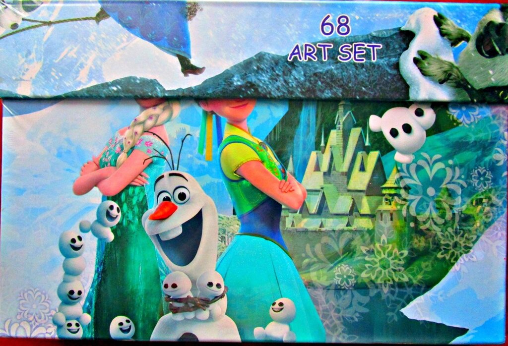 Набор для юного художника "холодное сердце" 68 деталей от компании Интернет магазин детских игрушек Ny-pogodi. by - фото 1