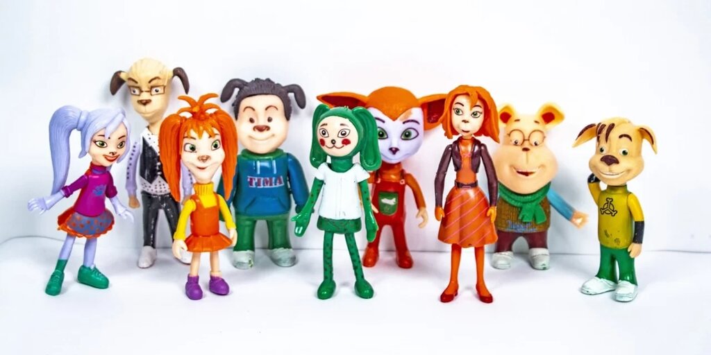 Набор фигурки Барбоскины 9 фигурок 14 см (7951) от компании Интернет магазин детских игрушек Ny-pogodi. by - фото 1
