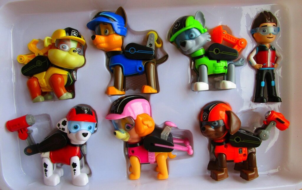 Набор  героев щенячьего патруля 7 в 1 от компании Интернет магазин детских игрушек Ny-pogodi. by - фото 1
