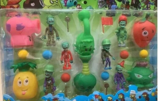 Набор игровой Зомби против растений ZW35K4, 12 героев от компании Интернет магазин детских игрушек Ny-pogodi. by - фото 1