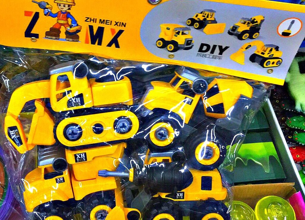 Набор игрушечной строительной техники с отверткой от компании Интернет магазин детских игрушек Ny-pogodi. by - фото 1