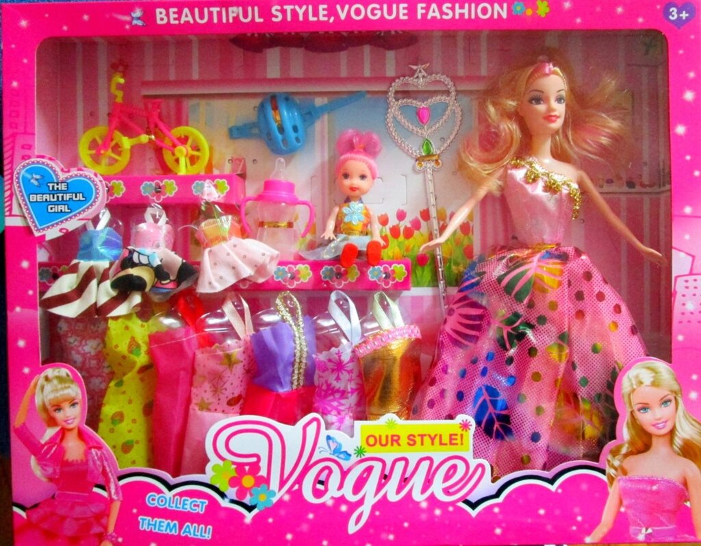 Набор "кукла барби с дочкой" с аксессуарами от компании Интернет магазин детских игрушек Ny-pogodi. by - фото 1