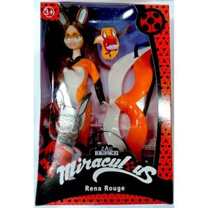 Набор Куклы Miraculous Rena Rouge Рена Руж с Маской 726 с
