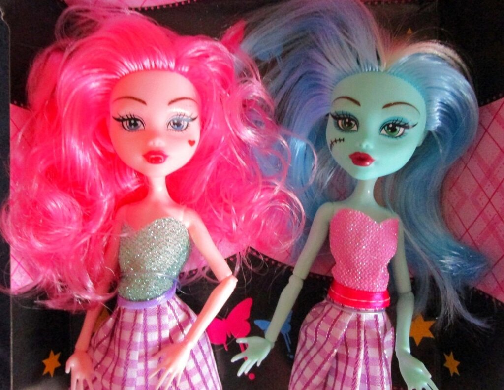 Набор кукол монстр хай на шарнирах (2 в 1) от компании Интернет магазин детских игрушек Ny-pogodi. by - фото 1