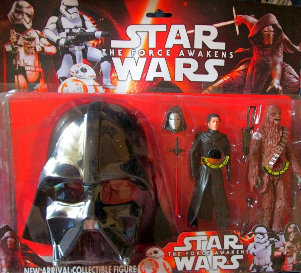 Набор маска и фигурки  STAR WARS Дарт Вейдер (Darth Vader) от компании Интернет магазин детских игрушек Ny-pogodi. by - фото 1