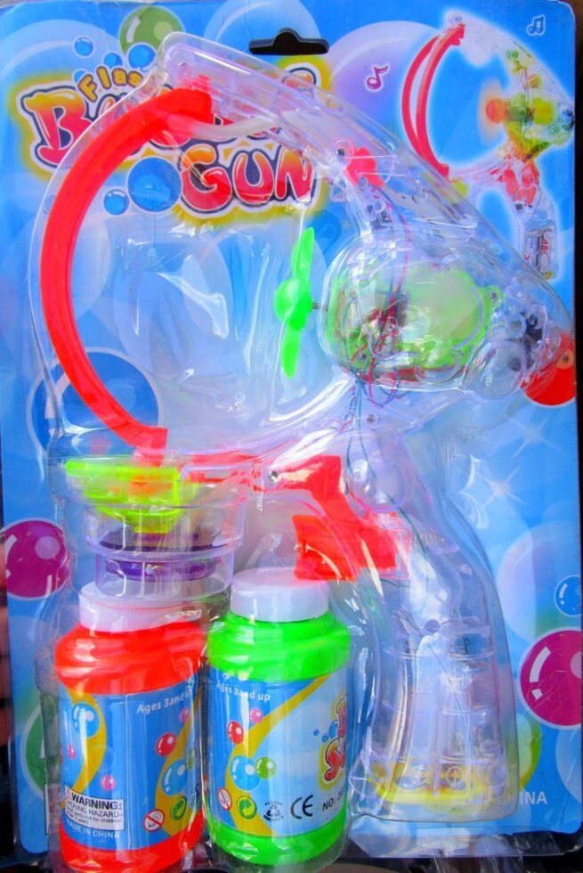 Набор мыльных пузырей (пушка и пузыри) от компании Интернет магазин детских игрушек Ny-pogodi. by - фото 1