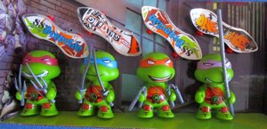 Набор ниндзя черепашки Ninja Turtles со скейтами