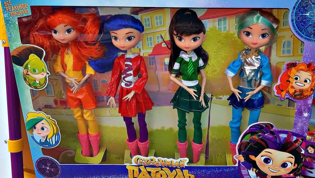 Набор шарнирных кукол  4 в 1 "сказочный патруль" от компании Интернет магазин детских игрушек Ny-pogodi. by - фото 1