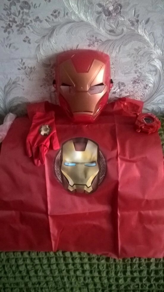 Набор железного человека "iron man" с дискометом и перчаткой и capitan america от компании Интернет магазин детских игрушек Ny-pogodi. by - фото 1