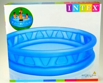 Надувной бассейн intex 58431 летающая тарелка от компании Интернет магазин детских игрушек Ny-pogodi. by - фото 1