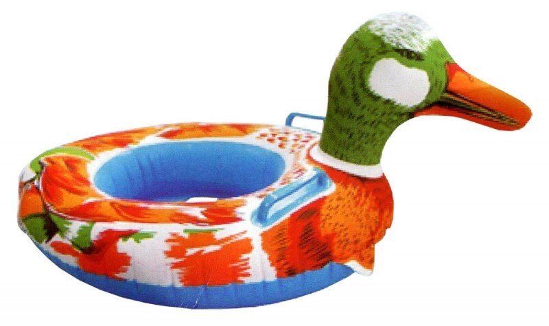 Надувной круг для плавания утка с ножками-трусиками от компании Интернет магазин детских игрушек Ny-pogodi. by - фото 1