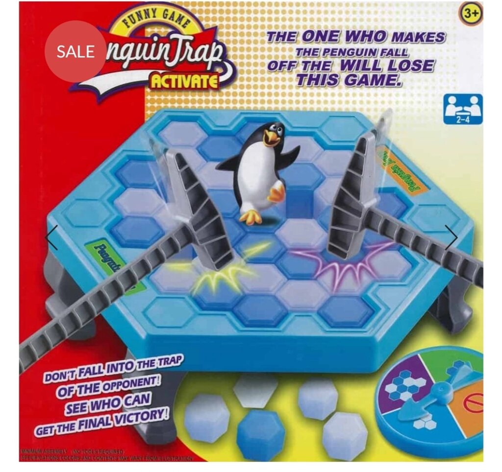 Настольная семейная игра пингвин на льдине "Penguin Trap" 1225-2 от компании Интернет магазин детских игрушек Ny-pogodi. by - фото 1
