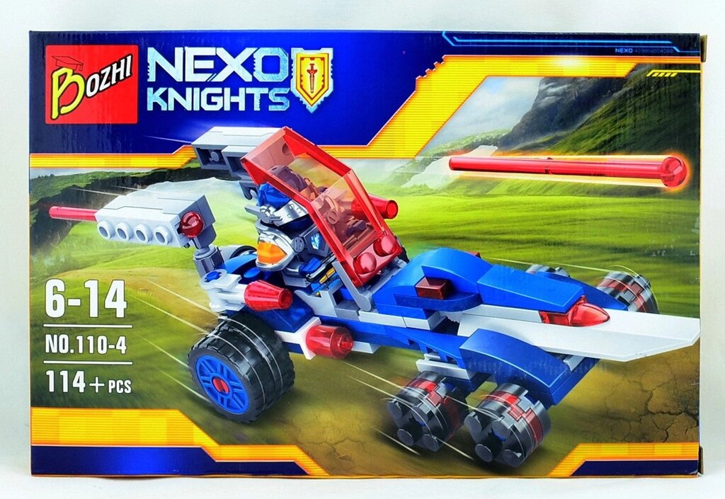 Nexo Knights нексо найтс конструктор арт. 110-4 на 114 деталей от компании Интернет магазин детских игрушек Ny-pogodi. by - фото 1
