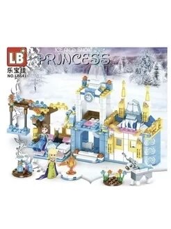 Описание Конструктор Frozen LB 641 - Ледяной замок принцессы Эльзы от компании Интернет магазин детских игрушек Ny-pogodi. by - фото 1