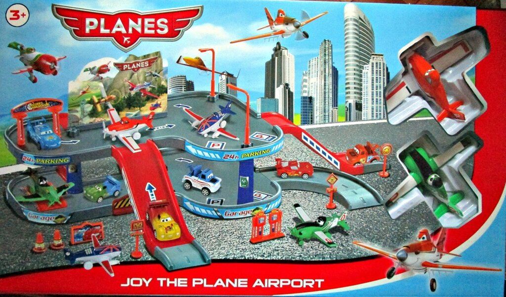 Паркинг-аэропорт Летачки Самолеты Planes маквин от компании Интернет магазин детских игрушек Ny-pogodi. by - фото 1