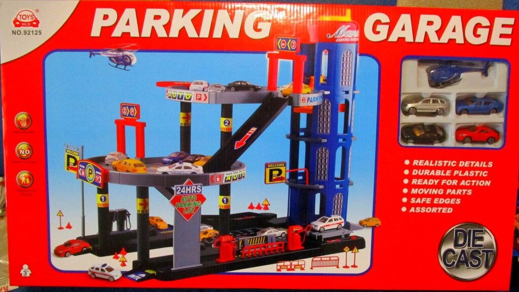 Парковка "PARKING GARAGE" от компании Интернет магазин детских игрушек Ny-pogodi. by - фото 1