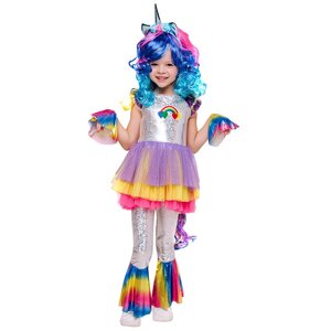 Детский карнавальный костюм единорожка пони виль 2072 к-19 / Пуговка