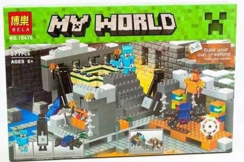 Конструктор Bela 10470 Портал в край (аналог Lego Майнкрафт, Minecraft 21124), 571 дет - обзор