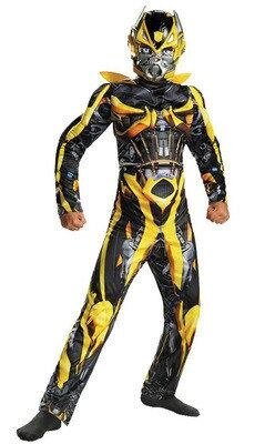 Детский костюм с маской и мышцами трансформера Bumblebee Бамблби - доставка