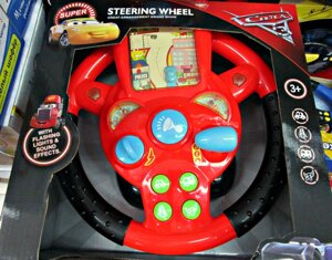 Игрушка развивающая Автотренажер Руль детский "Тачки" Play Smart 1709A
